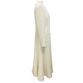 Load image into Gallery viewer, Roland Mouret Cream Long Sleeve Boucle Midi Dress
