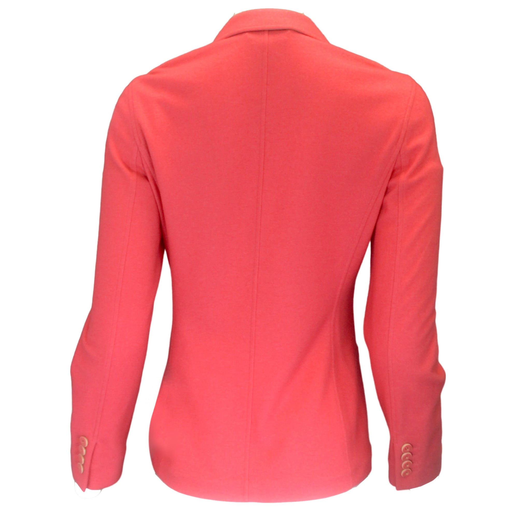 Colombo Pink Three-Button Cashmere Fleece Kate Jacket