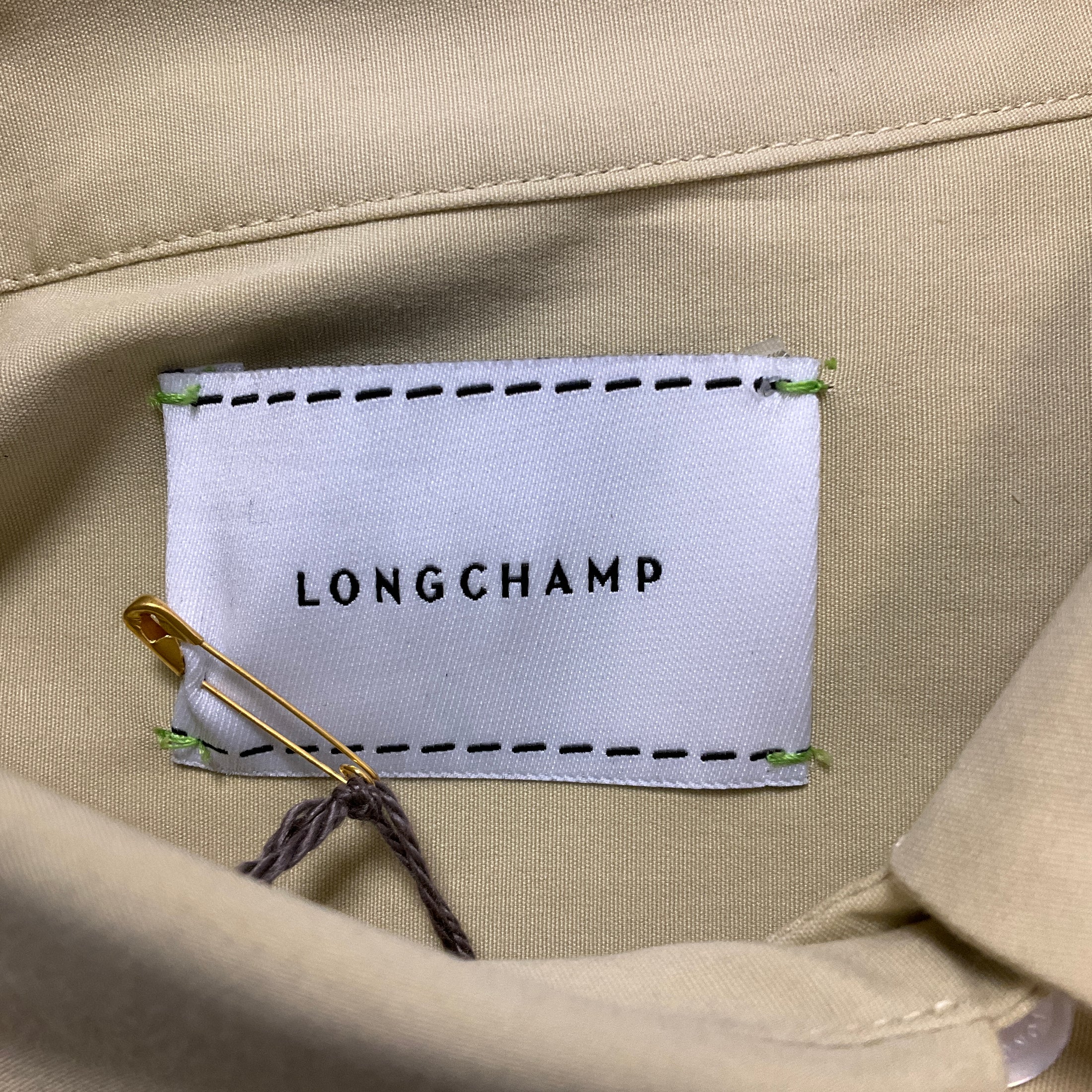 Longchamp Pistachio Stretch Cotton Poplin Shirt