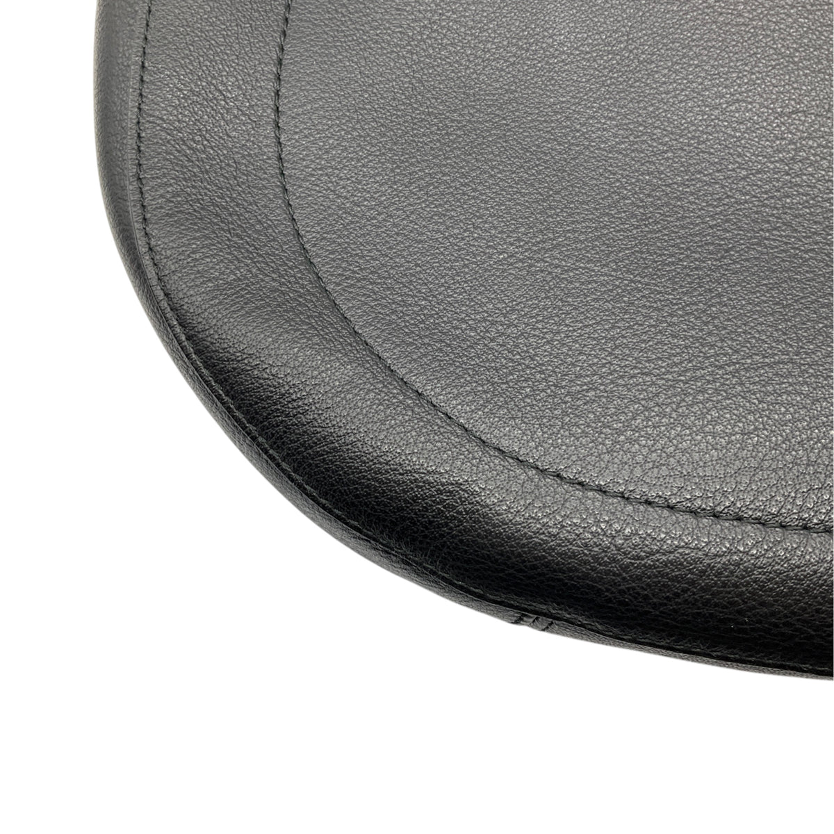 Furla Navy Blue / Black Calf Hair and Leather Shoulder Bag