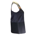 Load image into Gallery viewer, Brunello Cucinelli Charcoal Grey / Copper Monili Beaded Sleeveless Silk Top
