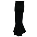 Load image into Gallery viewer, Rick Owens Black Luxor Collection High Waisted Cashmere Long Maxi Skirt with Flared Hem
