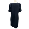 Load image into Gallery viewer, Peserico Navy Blue Short Sleeved Shift Dress
