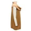 Load image into Gallery viewer, St. John Camel 2013 Sleeveless Cowl Neck Cashmere Knit Sweater
