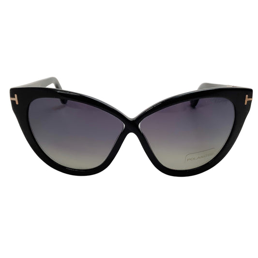 Tom Ford Black Arabella Cat Eye Sunglasses