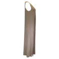 Load image into Gallery viewer, Lafayette 148 New York Taupe Sleeveless Stretch Jersey Maxi Dress
