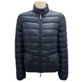 Load image into Gallery viewer, Moncler Navy Blue Lans Quilted Lightweight Puffer Jacket
