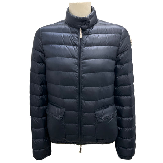 Moncler Navy Blue Lans Quilted Lightweight Puffer Jacket