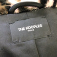 Load image into Gallery viewer, The Kooples Pink / Brown / Black Double Breasted Leopard Printed Faux Fur Coat
