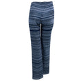 Load image into Gallery viewer, Missoni Blue / Silver Metallic 2022 Chevron Palazzo Trousers
