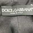 Load image into Gallery viewer, Dolce & Gabbana Charcoal Grey Lace Trimmed Short Sleeved Cashmere Dress
