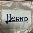 Load image into Gallery viewer, Herno Light Blush Pink / Champagne / Gold Metallic Trimmed Zip Front Wool Coat
