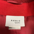 Load image into Gallery viewer, Akris Punto Red Zip Front Embroidered Crochet Wool Knit Jacket
