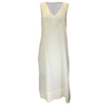 Load image into Gallery viewer, Simone Rocha Ivory Sleeveless V-Neck Tulle and Crepe Midi Dress
