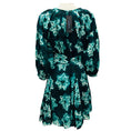 Load image into Gallery viewer, Samantha Sung Jade Shibori Star Linen 3/4 Puff Sleeve Crew Neck Mini Birdy Dress
