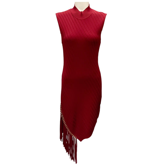 Simkhai Oxblood Claire Mini Dress