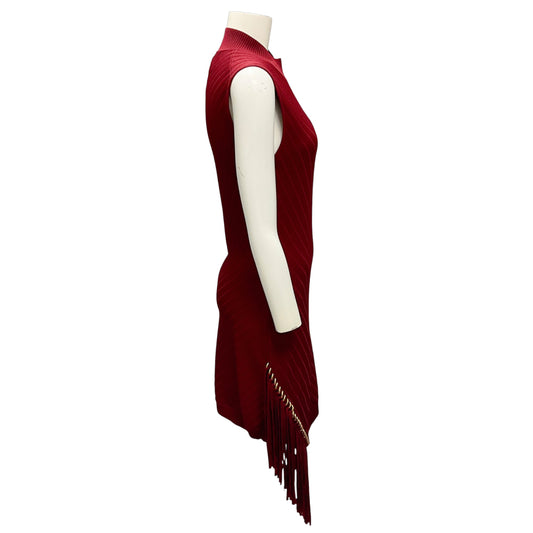 Simkhai Oxblood Claire Mini Dress