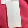 Load image into Gallery viewer, Hugo Boss Bright Pink Daraya Long Sleeved V-Neck Faux Wrap Dress
