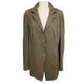 Load image into Gallery viewer, Akris Taupe Cashmere Knit Blazer Jacket
