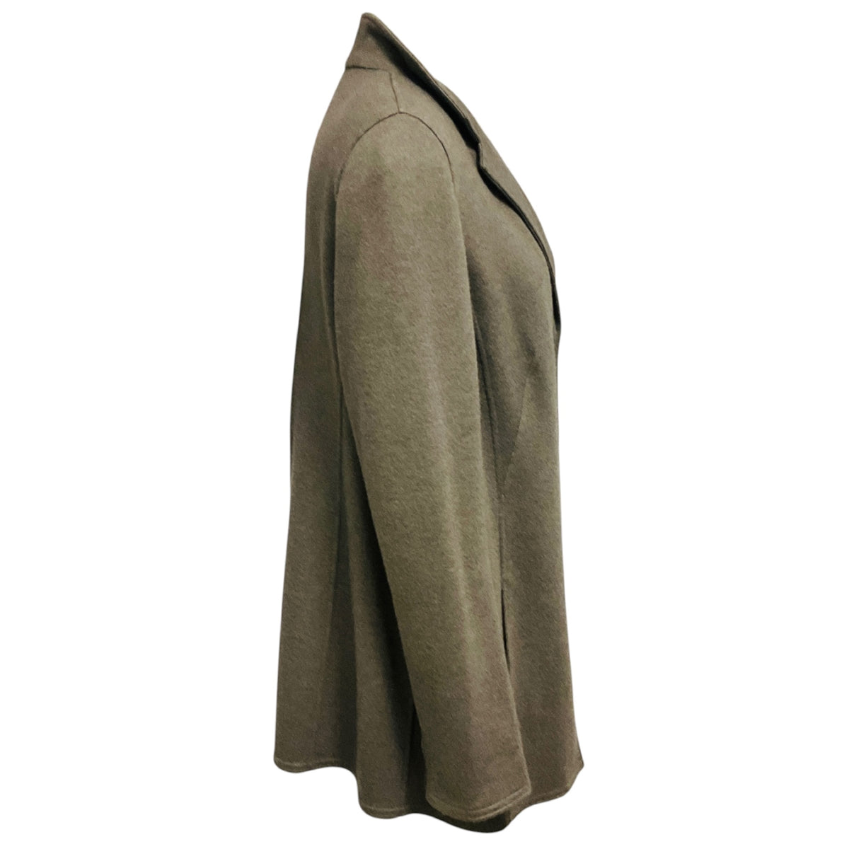 Akris Taupe Cashmere Knit Blazer Jacket