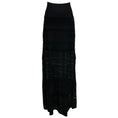 Load image into Gallery viewer, Herve Leger Black Abellona Stretch Knit Maxi Skirt
