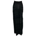 Load image into Gallery viewer, Herve Leger Black Abellona Stretch Knit Maxi Skirt
