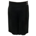 Load image into Gallery viewer, Giorgio Armani Black Silk Crepe Shorts
