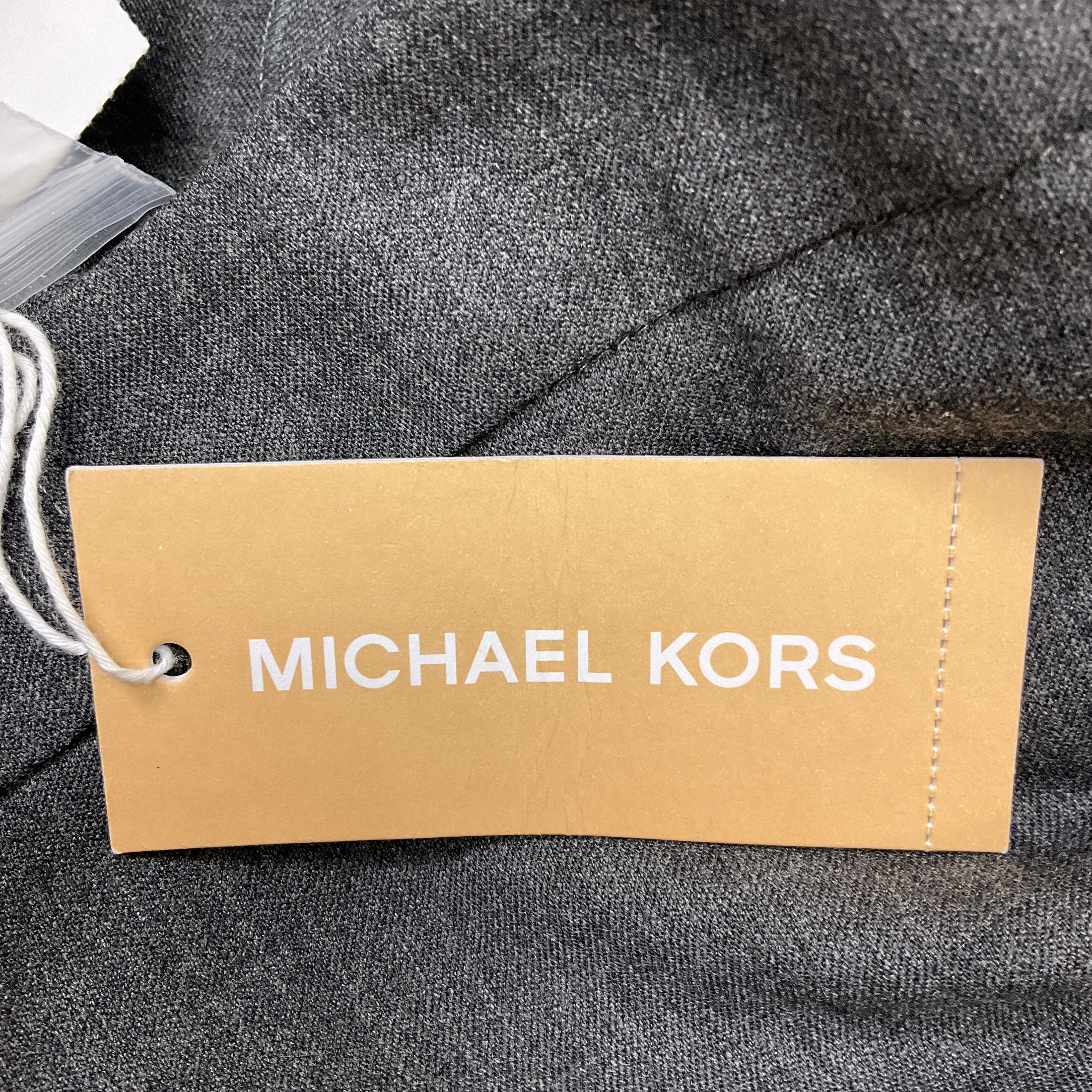 Michael Kors Charcoal Melange Fall 2014 Classic Wool Stretch Pants