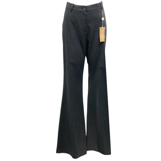 Michael Kors Charcoal Melange Fall 2014 Classic Wool Stretch Pants