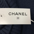Load image into Gallery viewer, Chanel Navy Multi 2017 Gabrielle Coco Cashmere Knit Pullover Sweater
