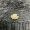 Load image into Gallery viewer, Chanel Navy Multi 2017 Gabrielle Coco Cashmere Knit Pullover Sweater
