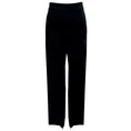 Load image into Gallery viewer, Valentino Black Stretch Crepe Zipper Ankle Pants
