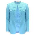 Load image into Gallery viewer, Talia Byre Turquoise Wool Stretch Jacket
