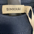 Load image into Gallery viewer, Simkhai Midnight Kenlie Taffeta Knit Midi Dress
