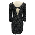 Load image into Gallery viewer, Armani Collezioni Black Embellished Cocktail Dress
