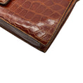 Load image into Gallery viewer, Hermes Vintage Light Brown Alligator Skin Leather 24 Faubourg Saint Honore Handbag
