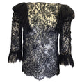 Load image into Gallery viewer, Dundas Black Long Sleeved Lace Blouse

