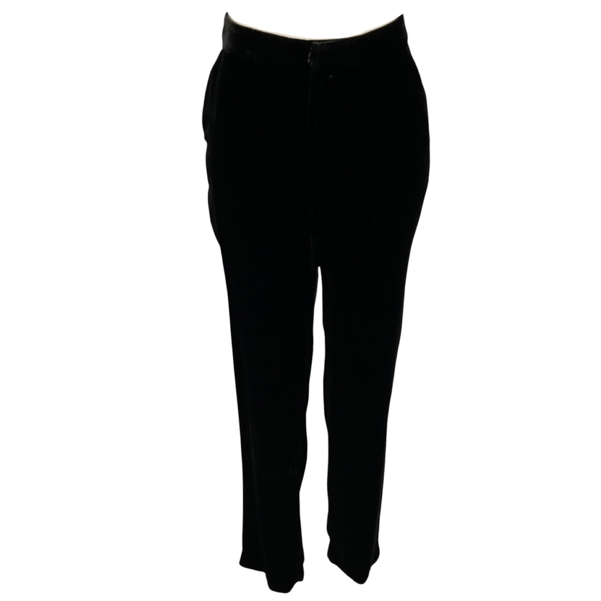 L'Agence Black Rebel Velvet Trouser