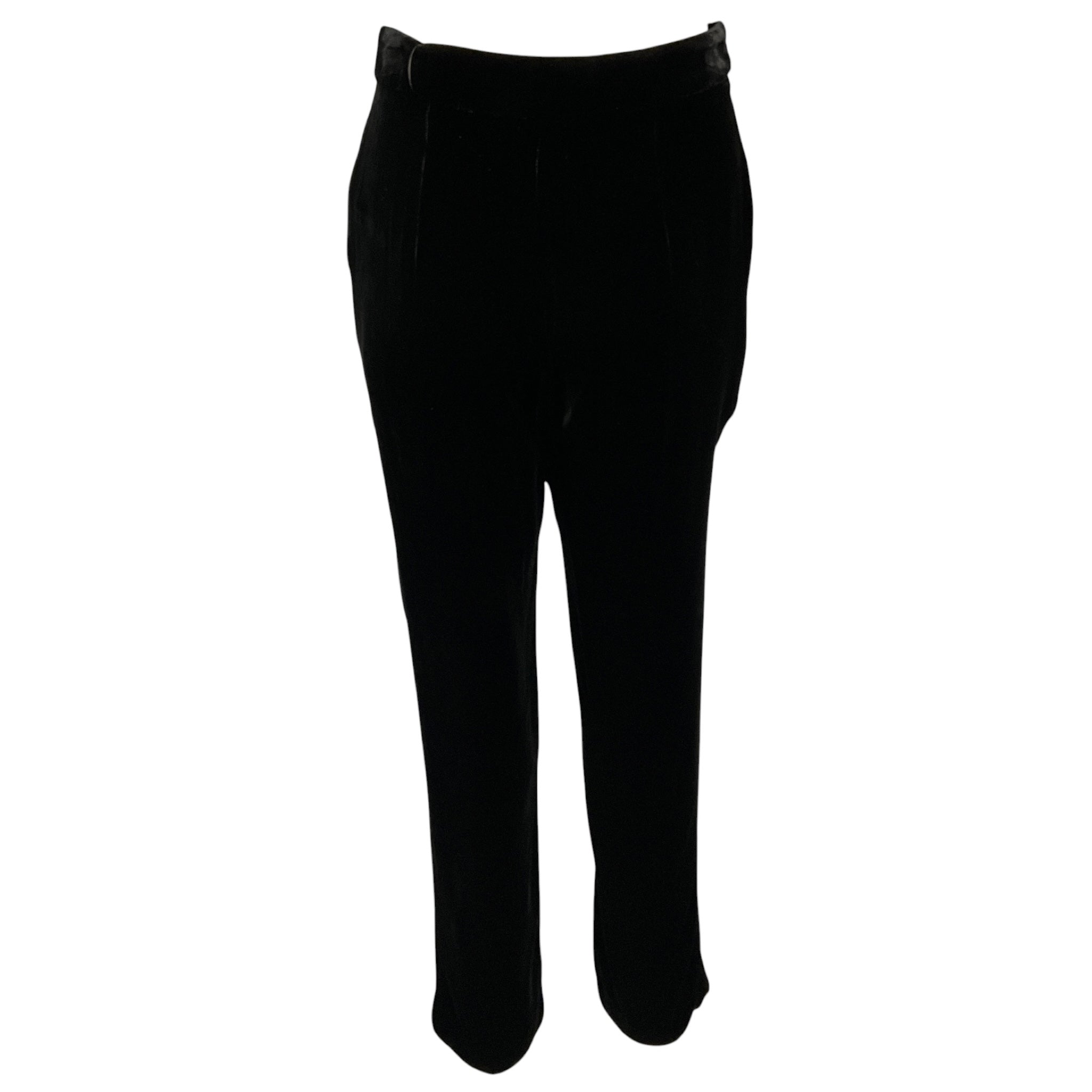 L'Agence Black Rebel Velvet Trouser