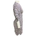 Load image into Gallery viewer, Isabel Marant Blue Multi Andor Silk Crepe Paisley Gathered Mini Dress
