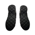 Load image into Gallery viewer, Chanel Black Velvet Trimmed Low Top Lurex Knit Sneakers
