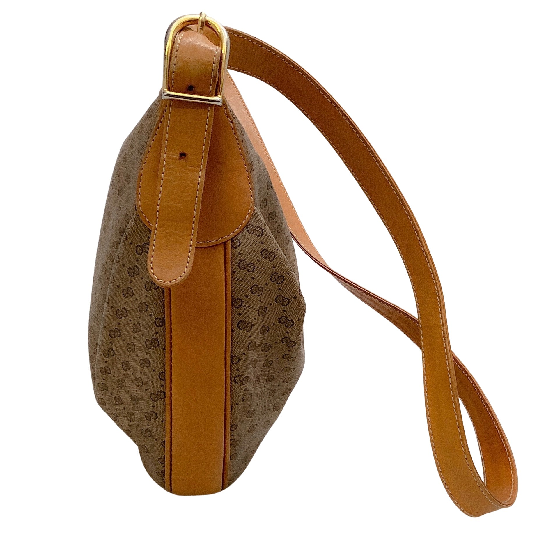 Gucci Tan Vintage GG Shoulder Bag
