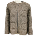 Load image into Gallery viewer, Akris Brown Multi Reversible Padded Wool Tweed Jacket
