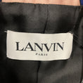 Load image into Gallery viewer, Lanvin Red / Blue Multi Scallop Print Silk Satin Jacket
