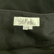 Bob Mackie Vintage Black Crepe Sleeveless In Depth Dress