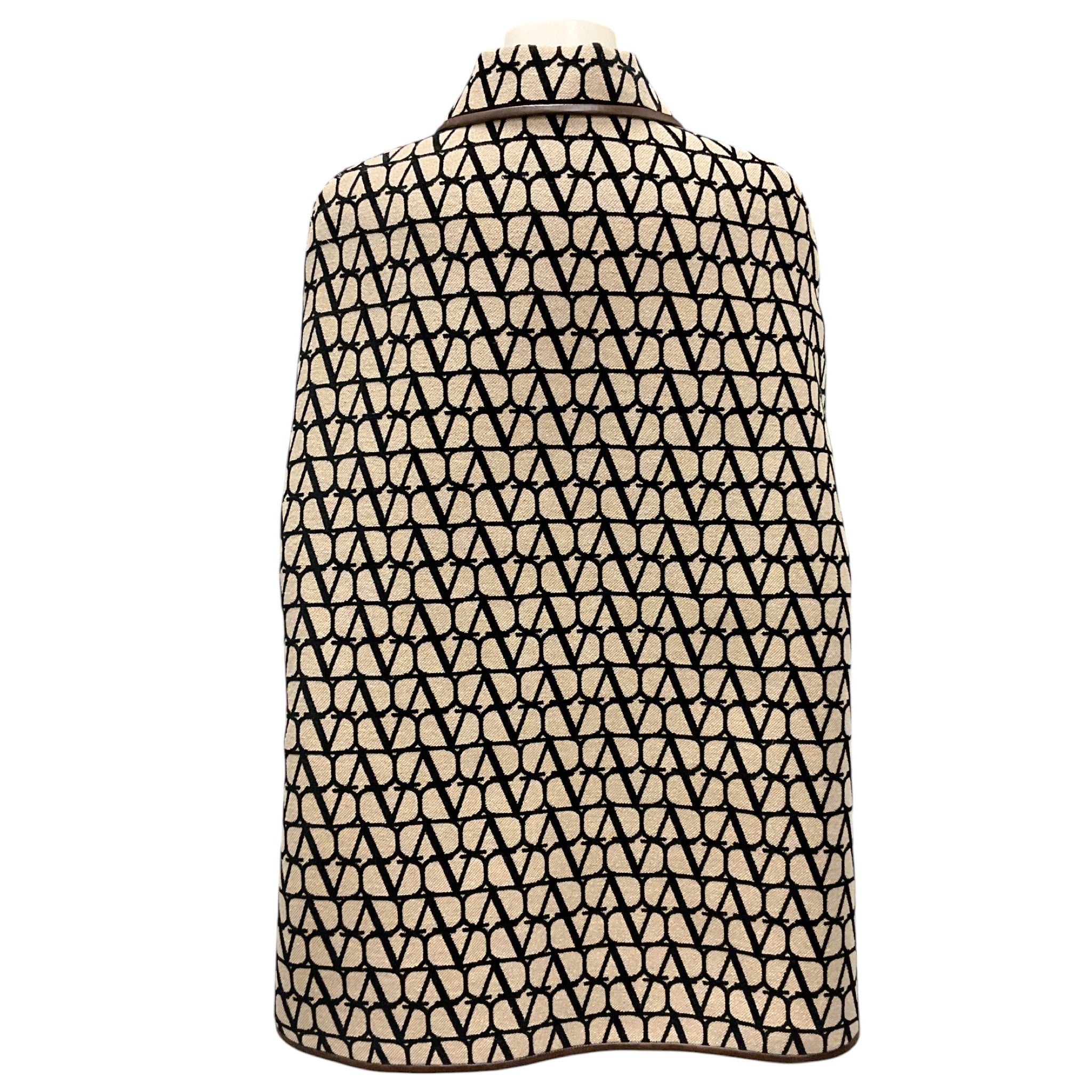 Valentino Beige / Black Toile Iconographe Cape