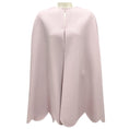 Load image into Gallery viewer, Valentino Lilac Scalloped Hem Wool and Cashmere Cape
