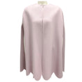 Load image into Gallery viewer, Valentino Lilac Scalloped Hem Wool and Cashmere Cape
