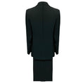 Load image into Gallery viewer, Sonia Rykiel Black Pinstriped Crepe Jacket and Skirt Suit Set
