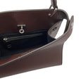 Load image into Gallery viewer, Michino Paris Brown Lutece Mini Taurillons Calfskin Leather Satchel
